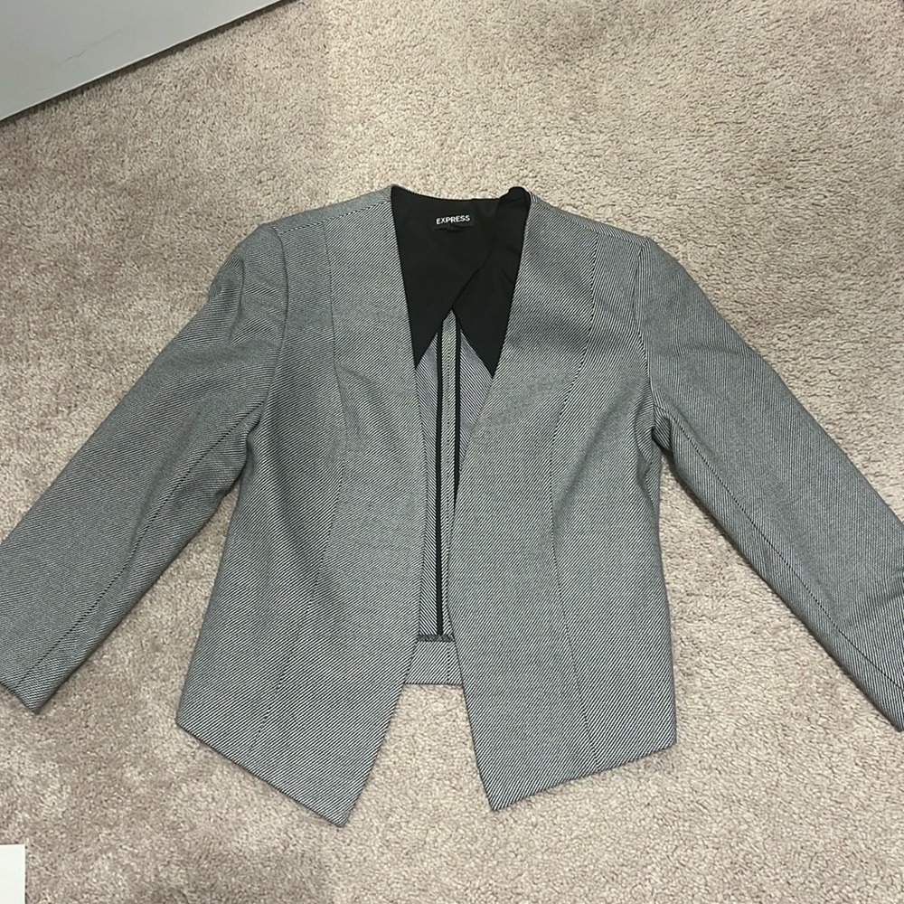 Black & White Express Blazer